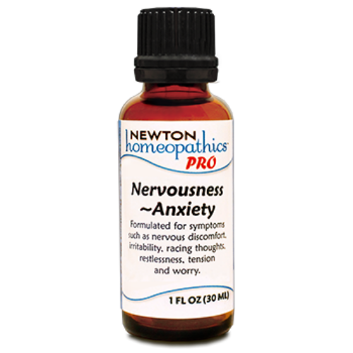 Newton Homeopathics- PRO Nervousness & Anxiety- 500 pellets