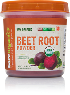 Bare Organics- Beet Root Powder-Raw Organic-8oz