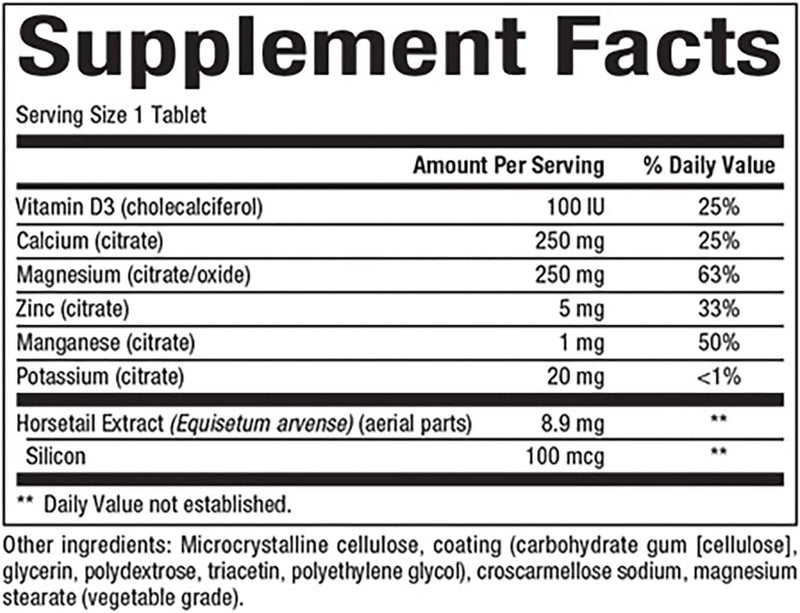 Natural Factors- Calcium & Magnesium Citrate with Vitamin D3- 90 tablets