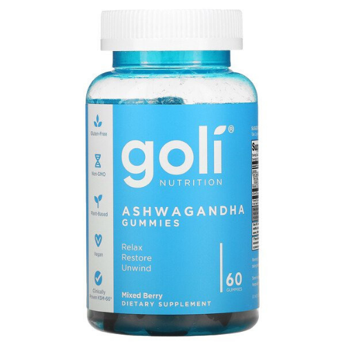 Goli- Ashwaganda Mixed Berry- 60 Gummies