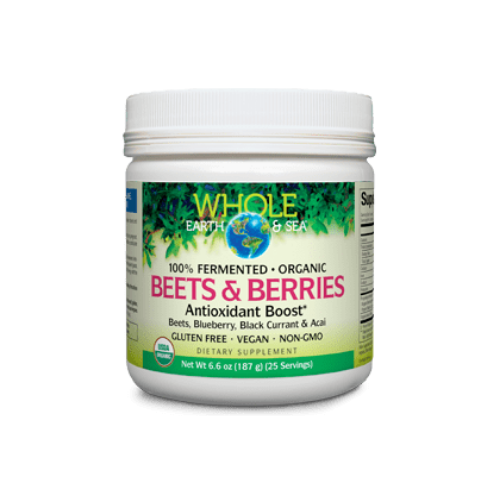 Natural Factors- Whole Earth and Sea Beets and Berries Antioxidant Boost- 6.6 oz