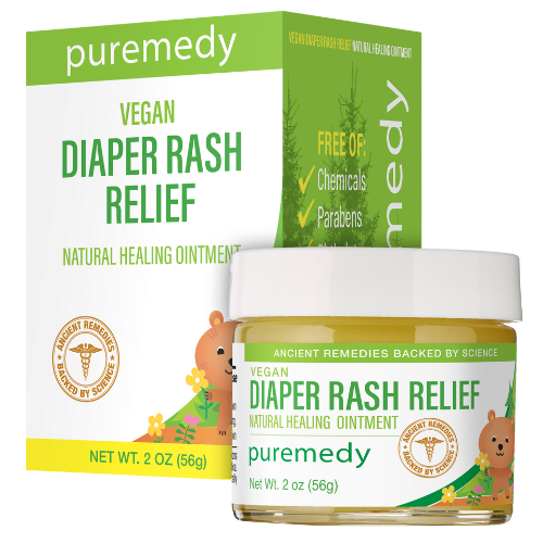 Puremedy- Vegan Diaper Rash Relief- 2 oz