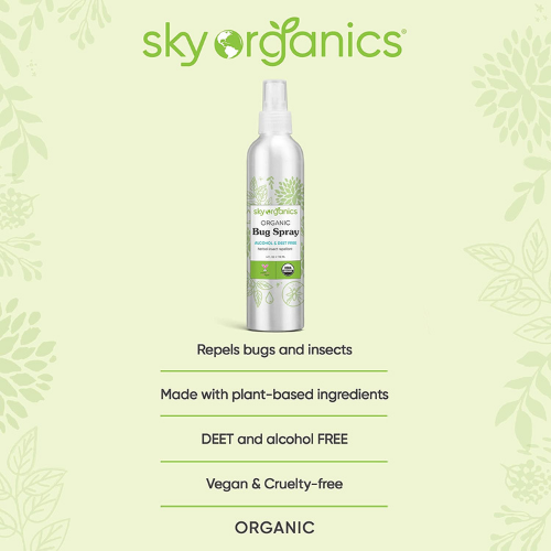 Sky Organics- Organic Bug Spray- 4 fl oz