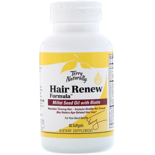 Terry Naturally- Hair Renew- 60 Soft Gels