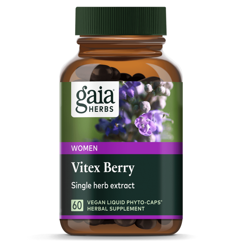 Gaia- Vitex Berry- 60 Vegan Liquid Capsules