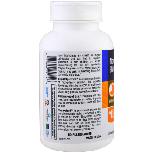 Enzymedica- Digest Spectrum- 120 Vegan Capsules
