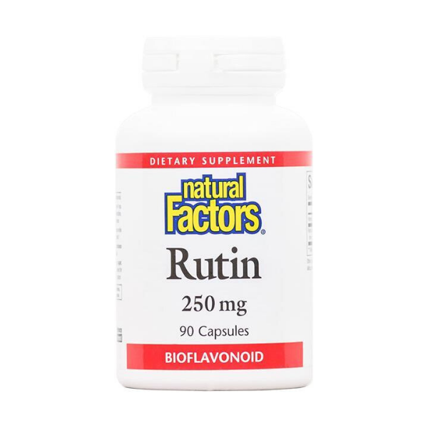 Natural Factors- Rutin- 250mg- 90 Capsules