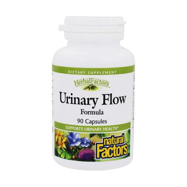 Natural Factors- HerbalFactors® Urinary Flow Formula- 90 Capsules