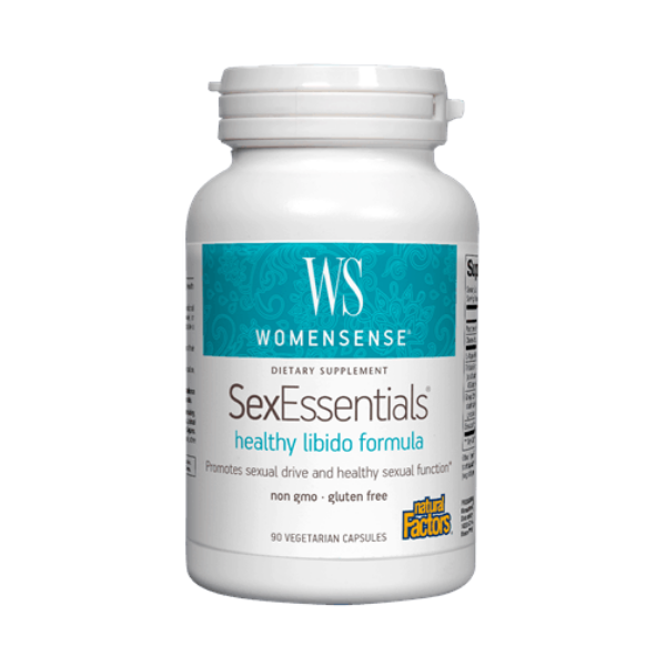 Natural Factors- WomenSense® SexEssentials®- 90 Vegetarian Capsules