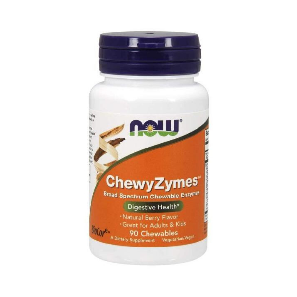 NOW- ChewyZymes™- 90 Vegetarian Chewables