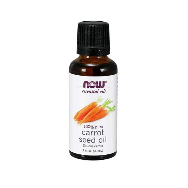 NOW- Carrot Seed Oil- 1 fl oz