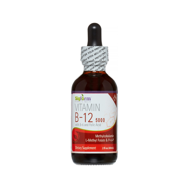 Sigform- Vitamin B-12- 5,000 mcg- 2 oz