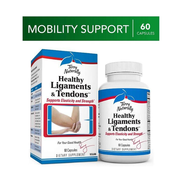 Terry Naturally- Healthy Ligaments & Tendons™- 60 Vegan Capsules